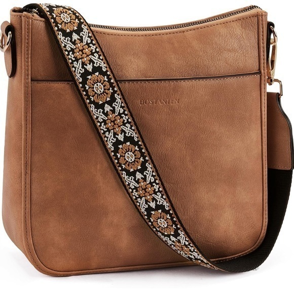 Bostanten Handbags - 💕BOSTANTEN Crossbody Bag Vegan Leather Hobo With Wide Shoulder Strap💕
